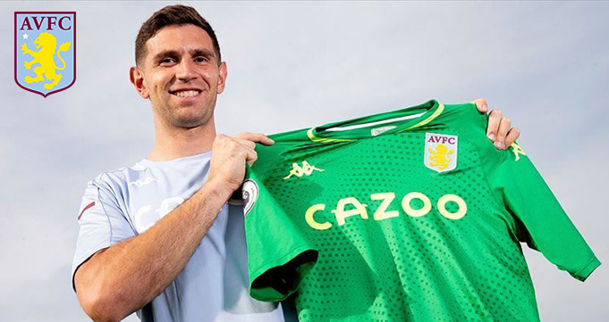 Aston Villa Resmi Datangkan Kiper Emiliano Martinez