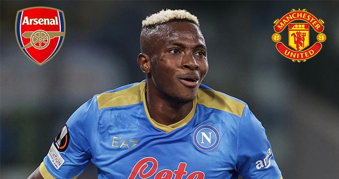 Mesin Gol Victor Osimhen menjadi incaran Arsenal dan MU